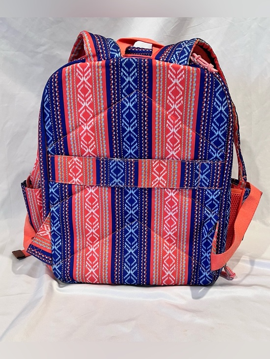 Vera Bradley Lighten Up Grand Backpack Bright Serape Stripe Travel Laptop Bag main image 7